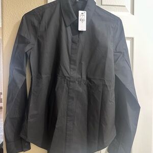 Women’s Express slim fit Portifino button down shirt.